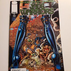 JADE WARRIORS #2 IMAGE COMICS COVER BY MICKEY CLAUSEN